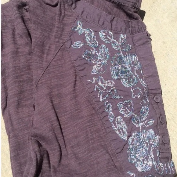 Cotton sleeveless embroidered tank top - Picture 7 of 9